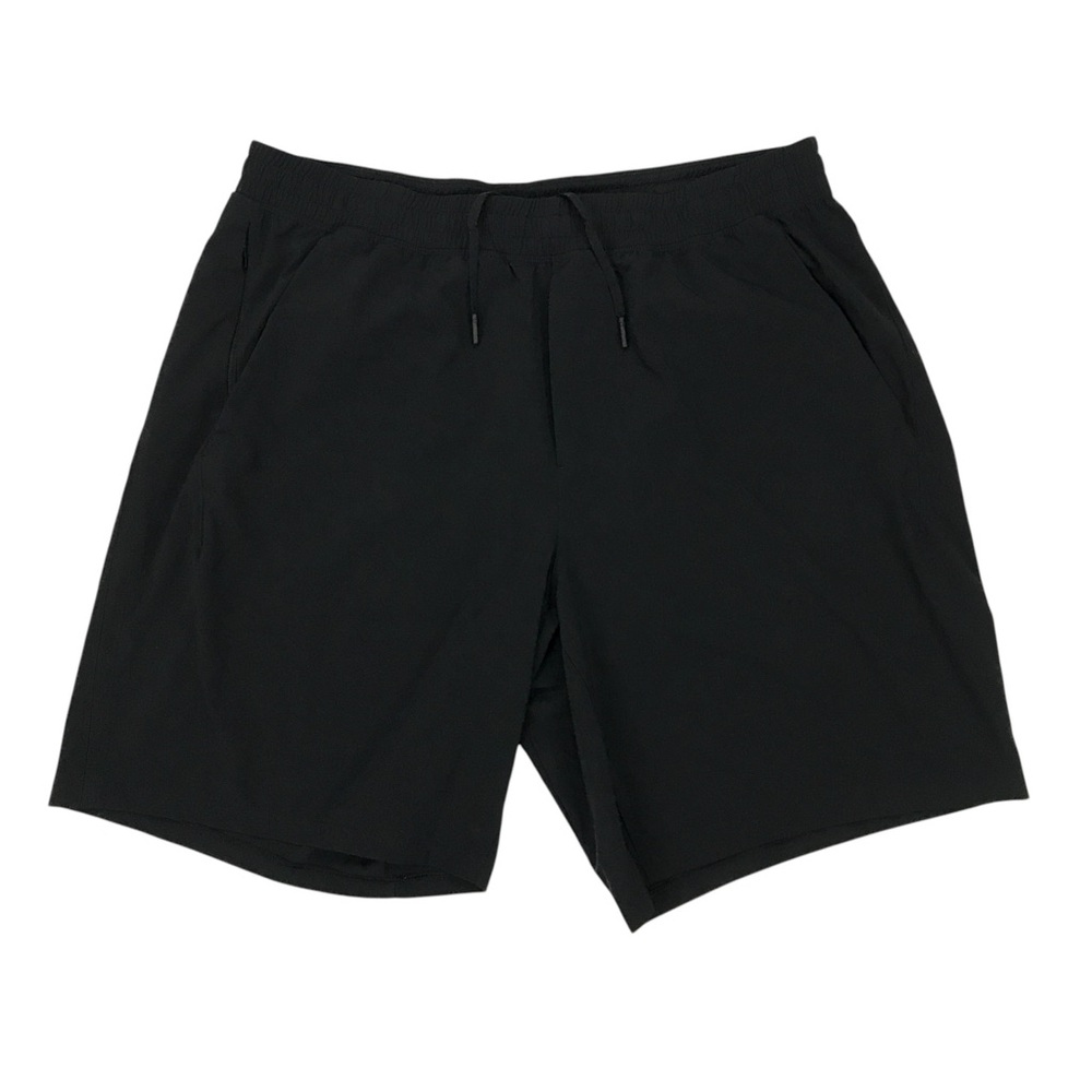 Lululemon Pace Breaker Shorts Mens 2XL XXL Black 9” Inseam Linerless Gym Running - Picture 2 of 3